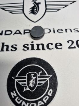 Preview: Zündapp Lampenmaske Gummi Stopfen ohne Loch 432-​12.120 TPU GRAU MATT